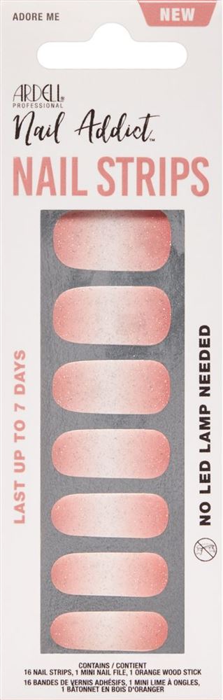 ARDELL Nail Addict Nail Strips Adore me 16 Stk