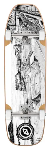 Hydroponic Bullet Pool Shape Spot Series Komplet Skateboard
