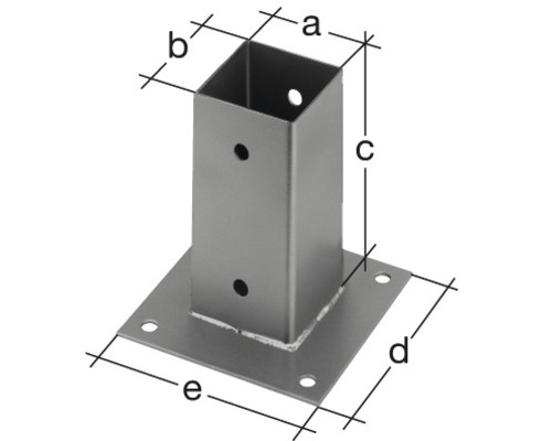Schroefhuls 71x71 mm