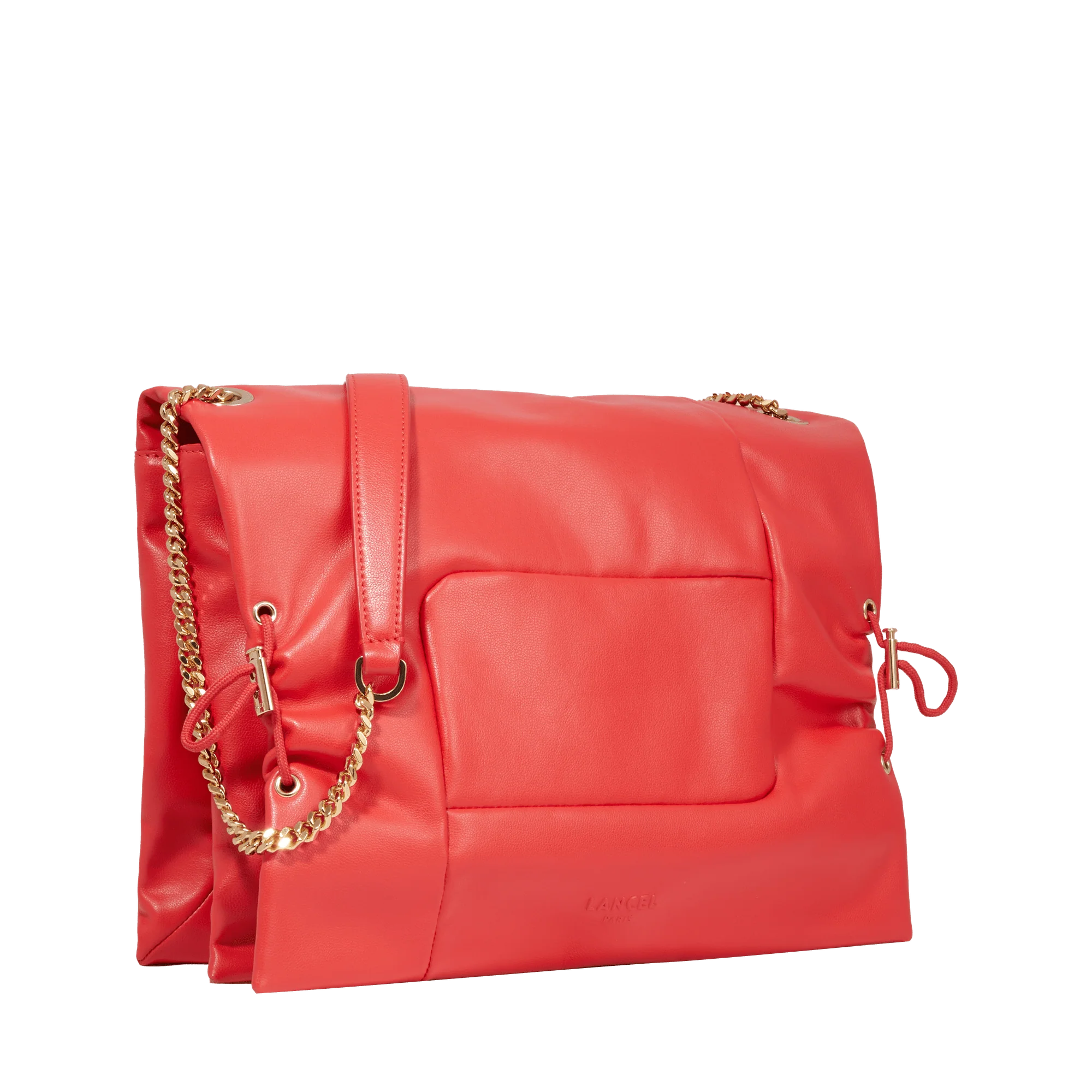 Sac rabat L Billie de Lancel-Tomate