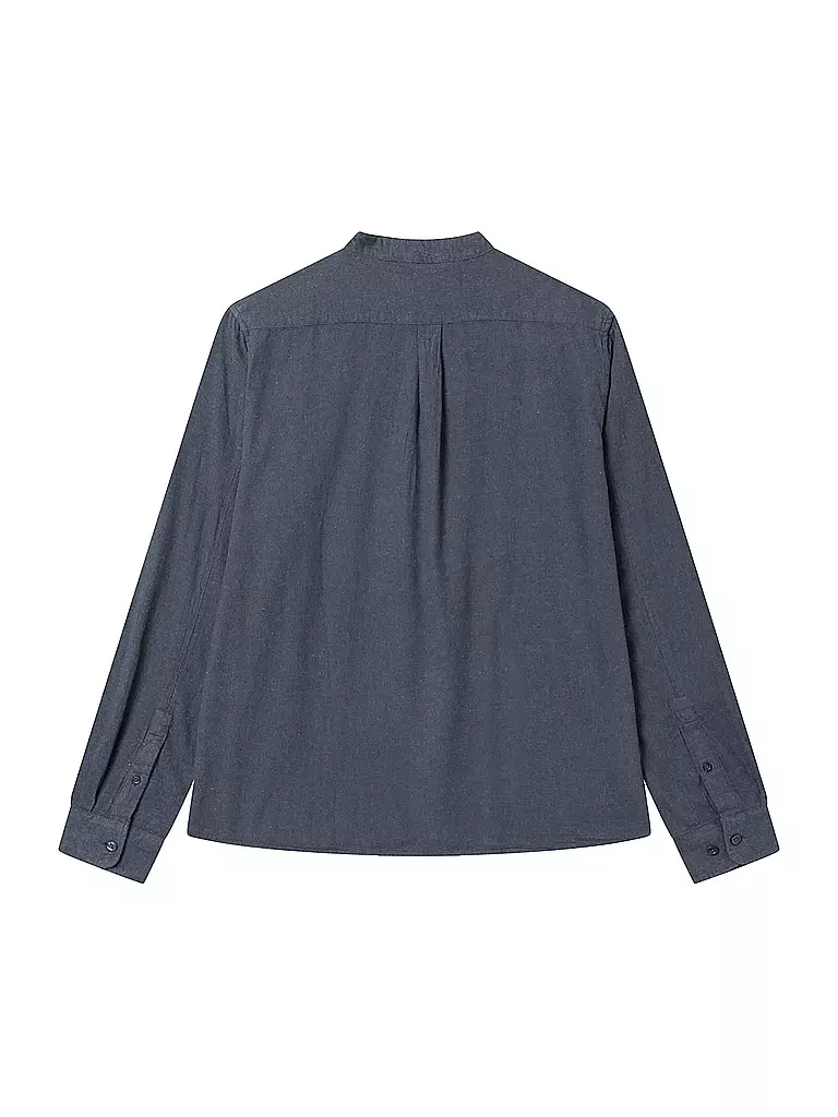 KNOWLEDGE COTTON APPAREL Flanellhemd  blau