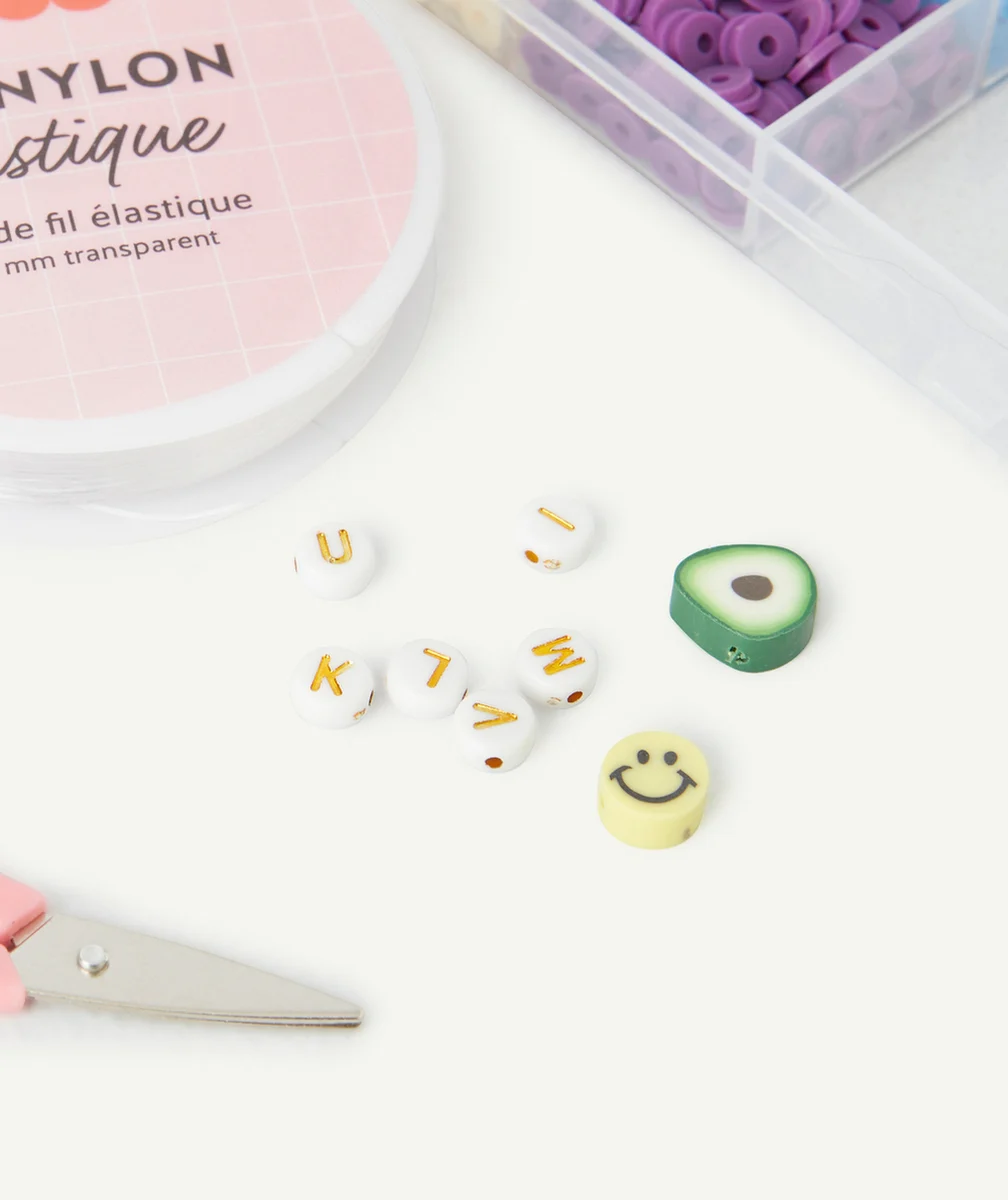 LA PETITE EPICERIEMAXI BOÎTE DE PERLES HEISHI - 16 COULEURS POP AVEC PERLES LETTRES ET ACCESSOIRES
