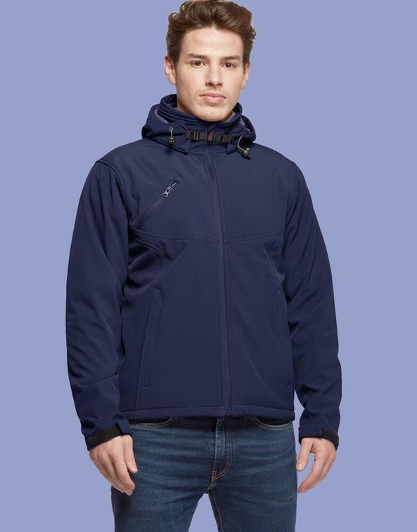 Mustaghata NISEKO - Veste Softshell Homme 3 Couches Respirante et Confortable