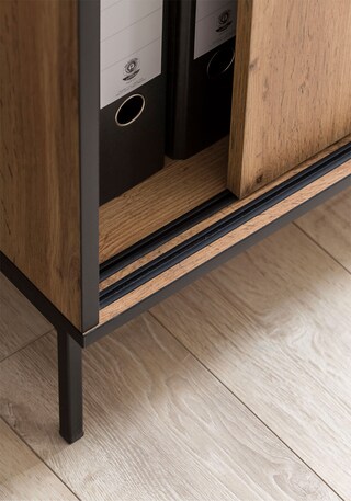 Aktenschrank SERIE2000 100,1 x 96,6 cm Eiche Landhaus