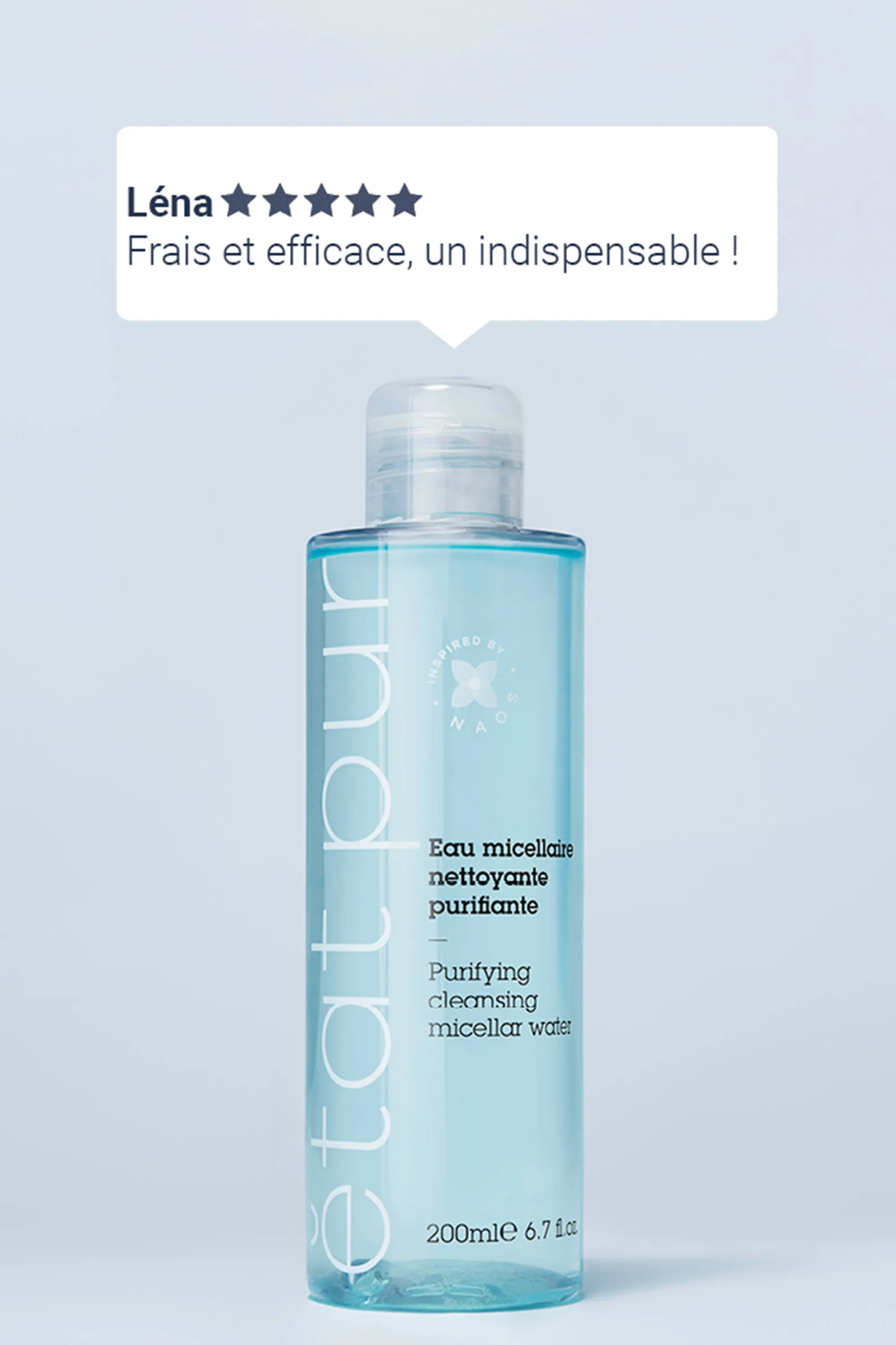 Etat Pur Eau micellaire nettoyante purifiante visage et yeux-200 ml