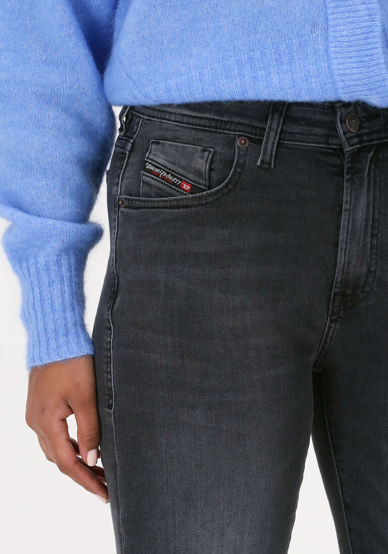 DIESEL donkergrijze diesel straight leg jeans 2004 d-joy