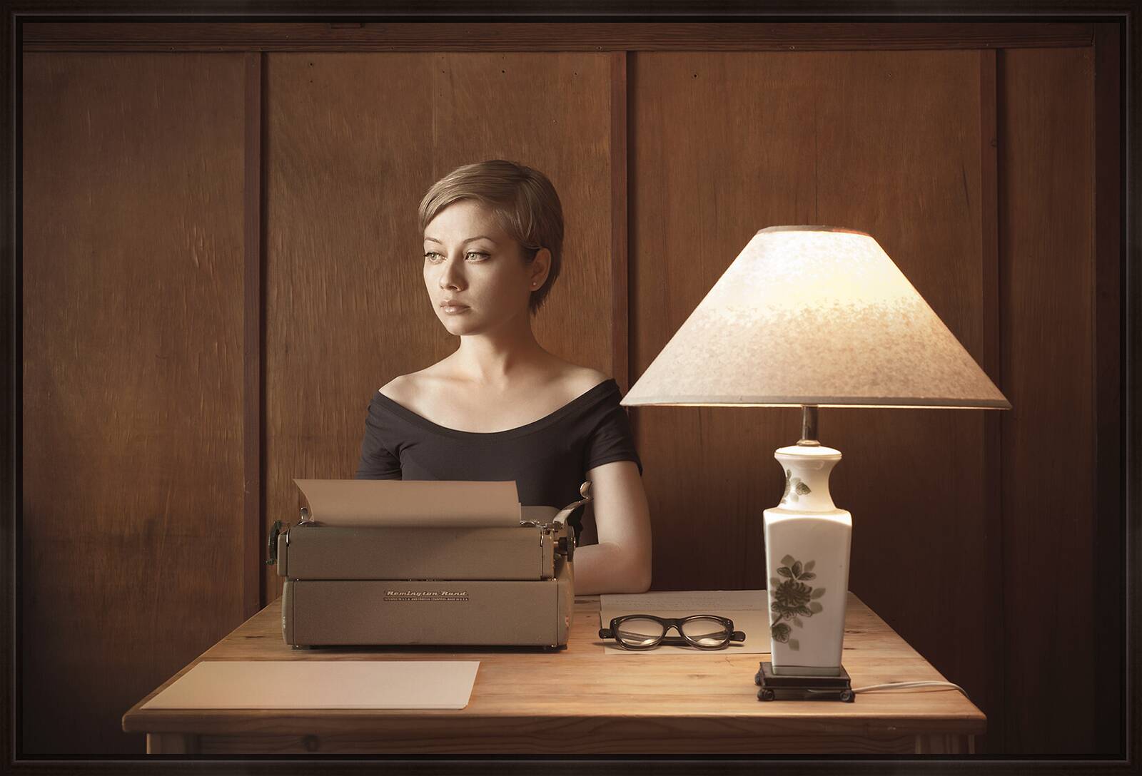 Typewriter by Kristina Varaksina - Limited Edition. Edition of: 150. Signed.