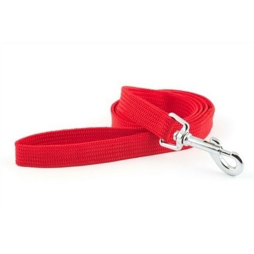 Guia macia para cães, vermelha