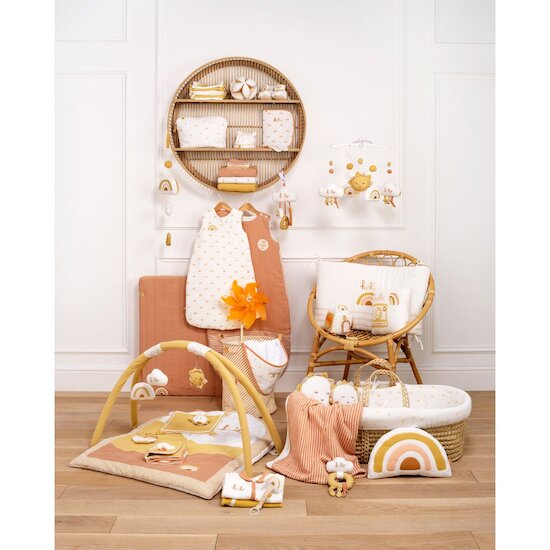 Sunlight Coussin déco   Carré        de               Sauthon Baby Déco