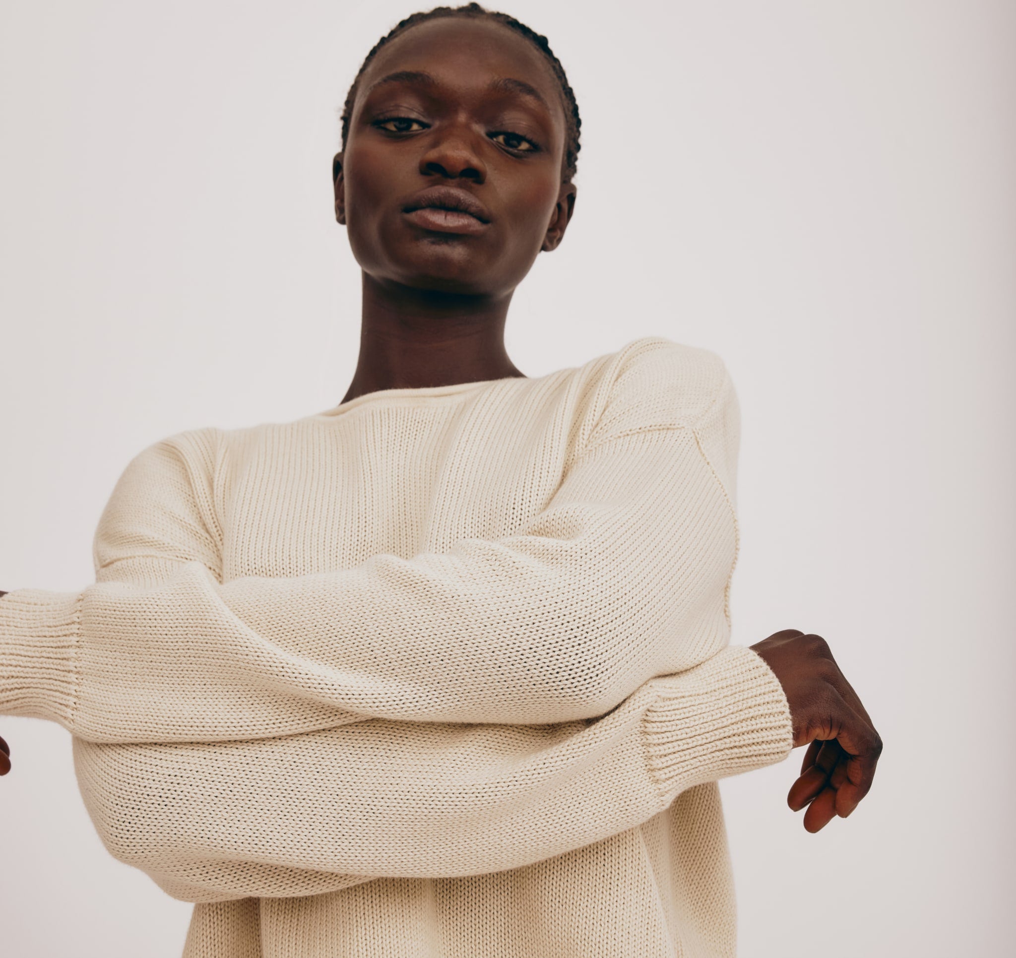 ORGANIC COTTON<br>True Knit Sweater