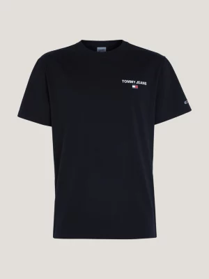 Camiseta clássica com logo nas costas