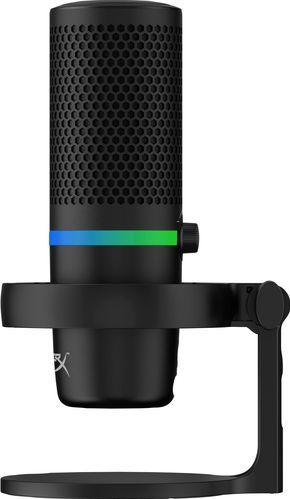 HyperX - DuoCast - Professionele Microfoon - USB - Zwart - RGB-verlichting