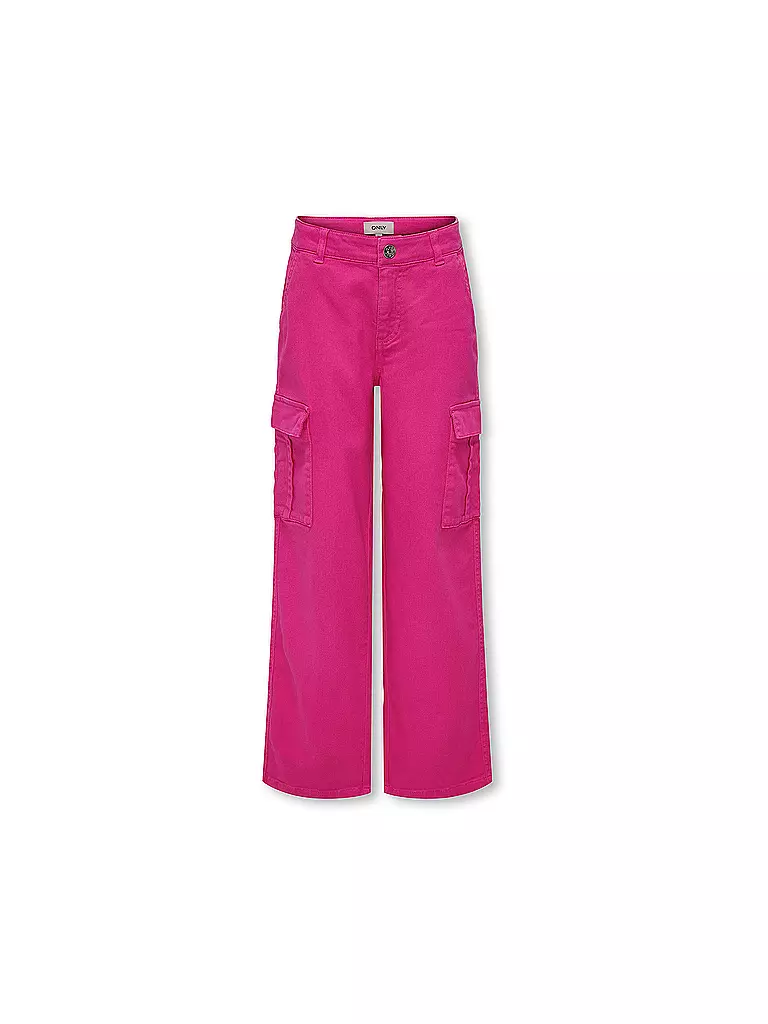ONLY Mädchen Cargohose KOGYARROW-VOX pink