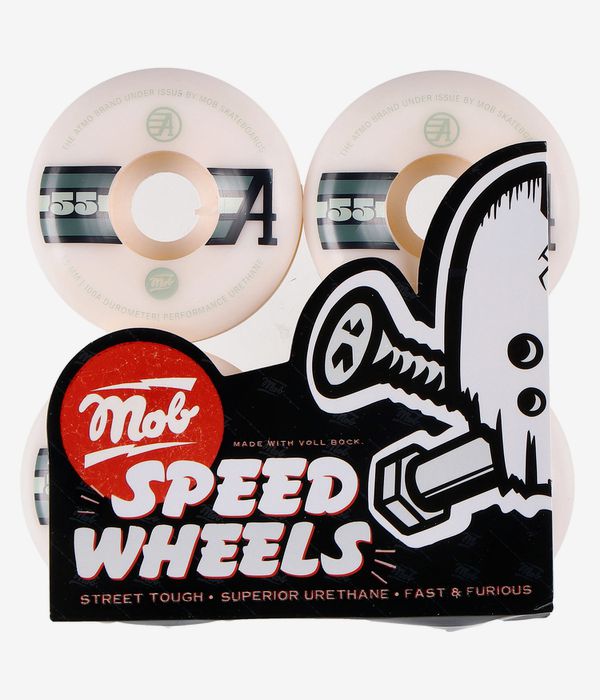 MOB x Atmo Flag Rollen (white) 55mm 100A 4er Pack