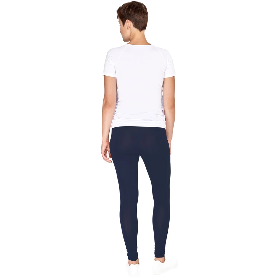 Cool Mama Schwangerschafts-Leggings Basic blau