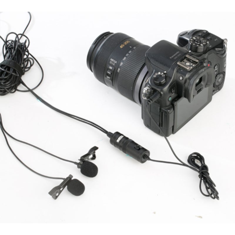 Boya BY-M1DM duo omnidirectionele lavalier microfoons