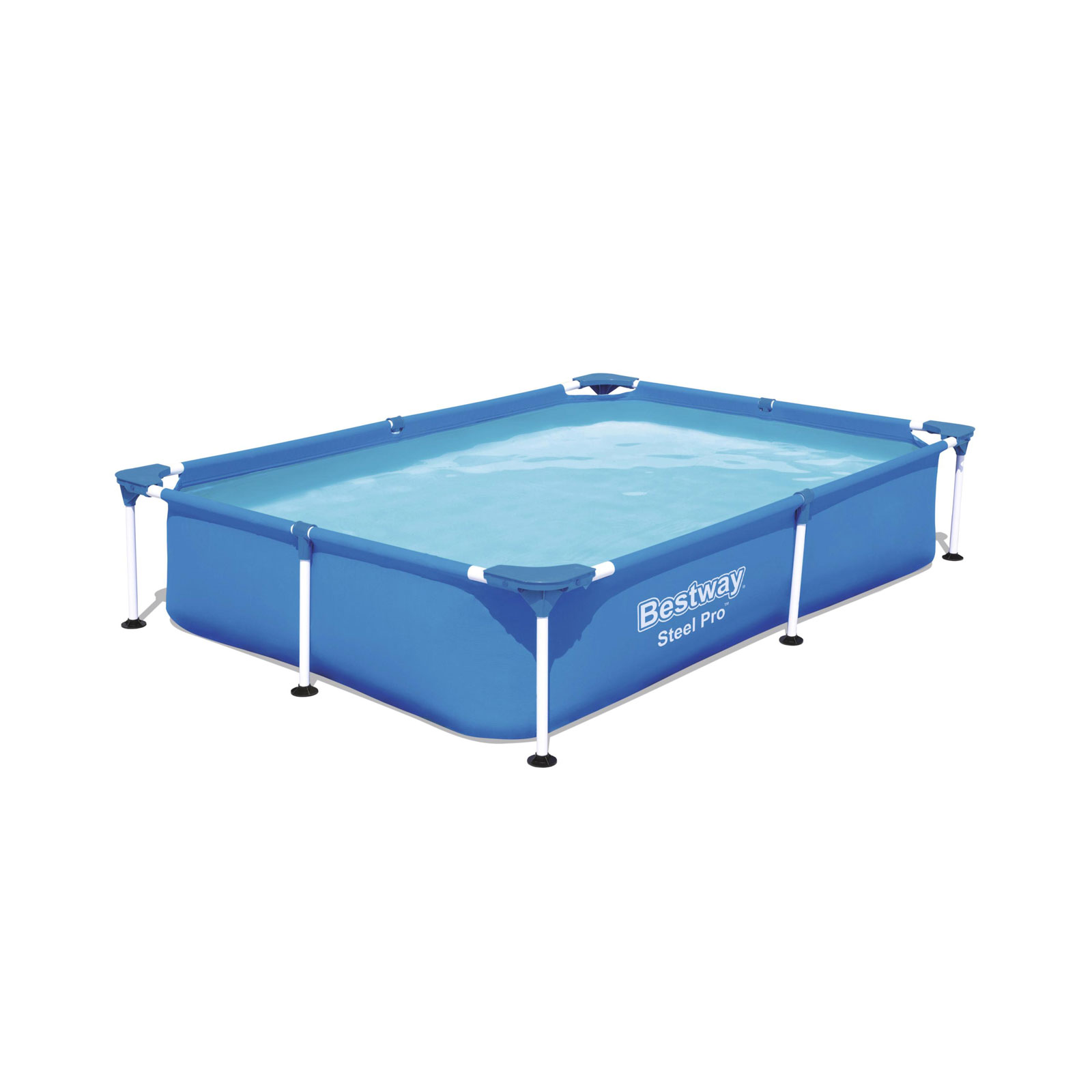 Piscina Tubular Desmontável Infantil Bestway Steel Pro 221x150x43 cm
