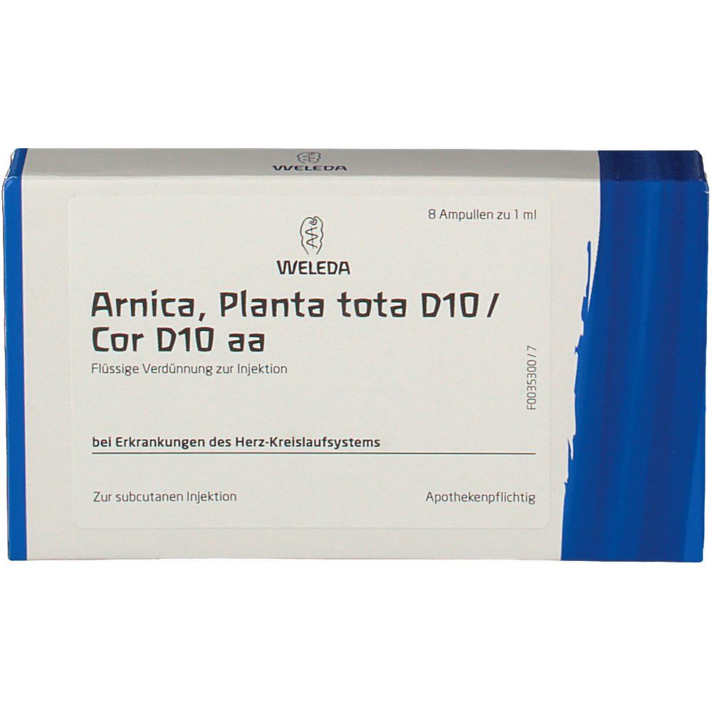 Arnica Planta D10 / Cor D10 aa