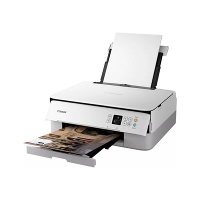 Canon PIXMA TS5351i - imprimante multifonction jet d'encre couleur A4 - Wifi, Bluetooth, USB 2.0 - blanc