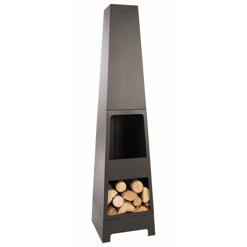 Cheminée malmo acier 84017