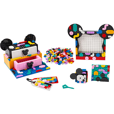 LEGO® DOTS Disney Mickey Mouse og Minnie Mouse skolestart-projektæske 41964
