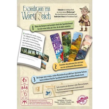 Asmodee Olibrius Expedition ins WortReich