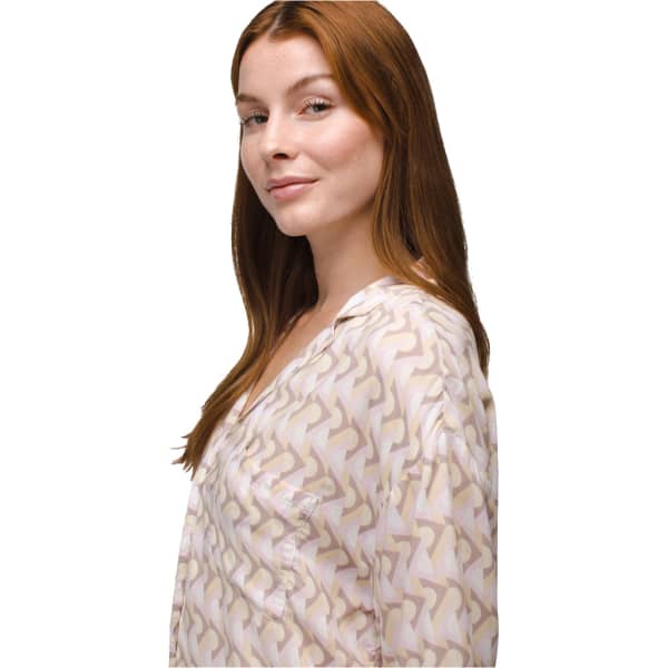 Chemise PRANA IGUALA TOP W HIGH TIDE RETRO GEO