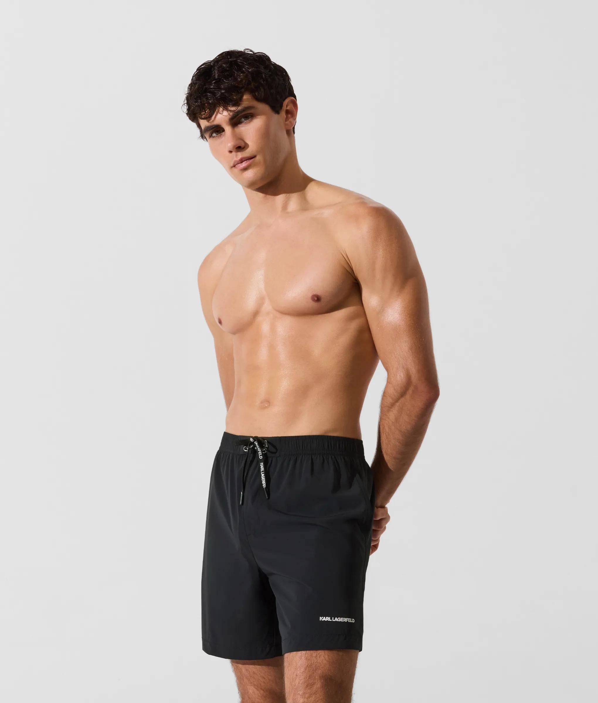 Logo stretch medium boardshorts