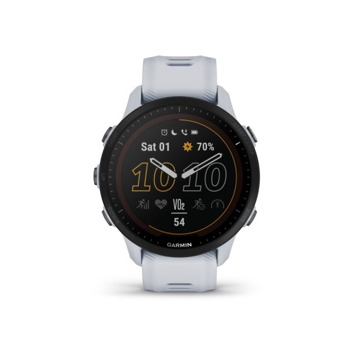 Garmin Unisex Ure Forerunner® 955 Solar Hvid
