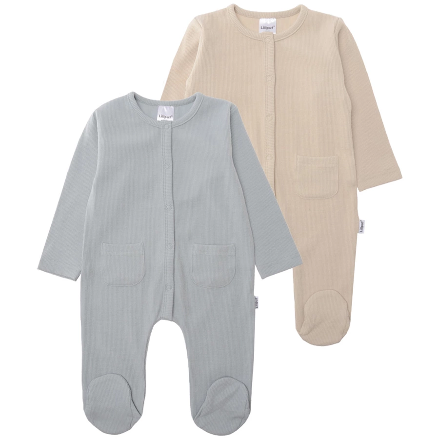 Liliput Overall im 2er-Pack beige blau