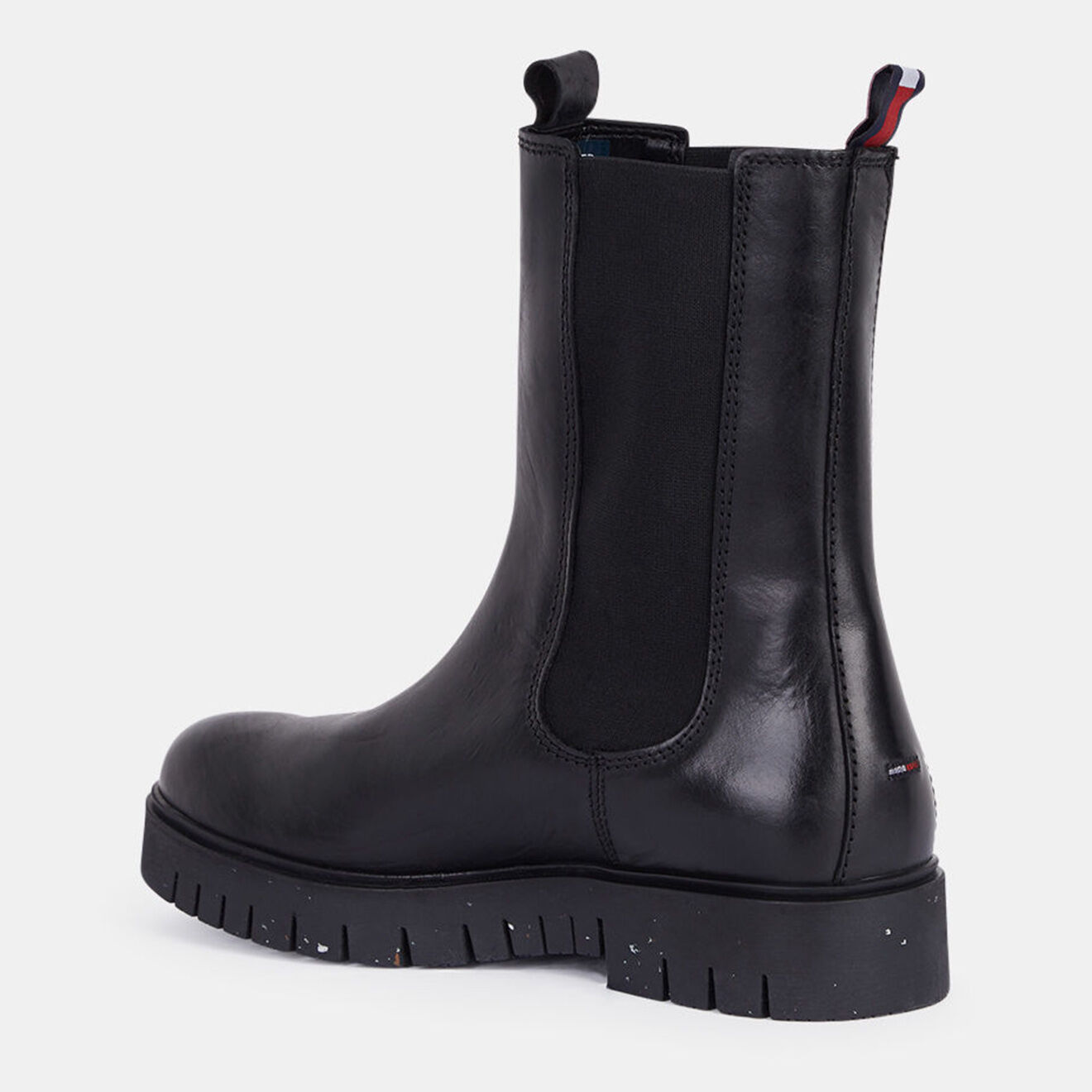 Tommy Jeans Chelsea boots en Cuir noires