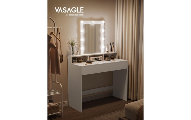 VASAGLE Schminktisch »100 x 40 x 145 cm«