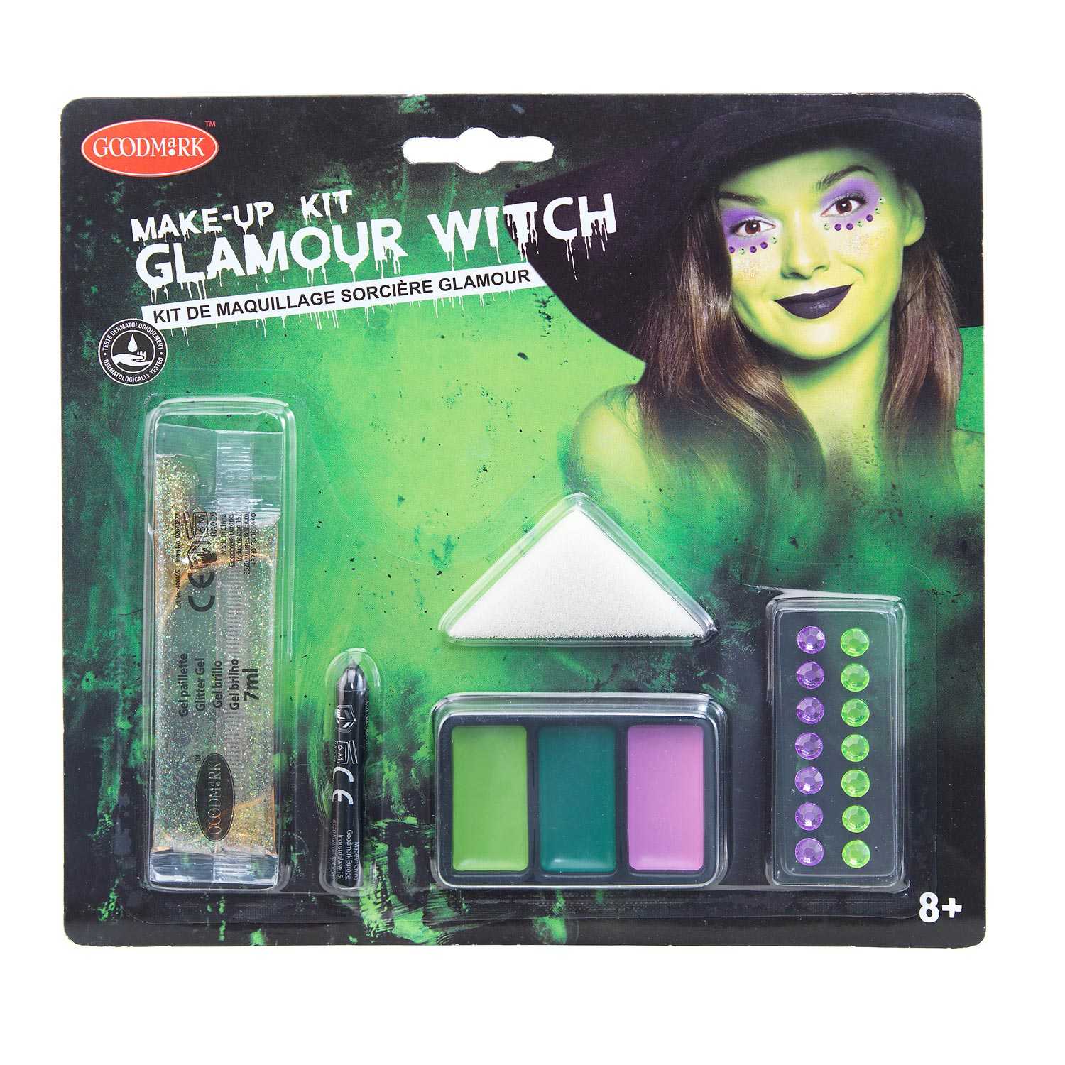 Goodmark Halloween Schminkset Hexe