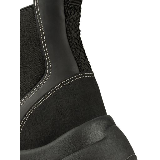 Woden Siri Waterproof Støvle, Black/Black, 39