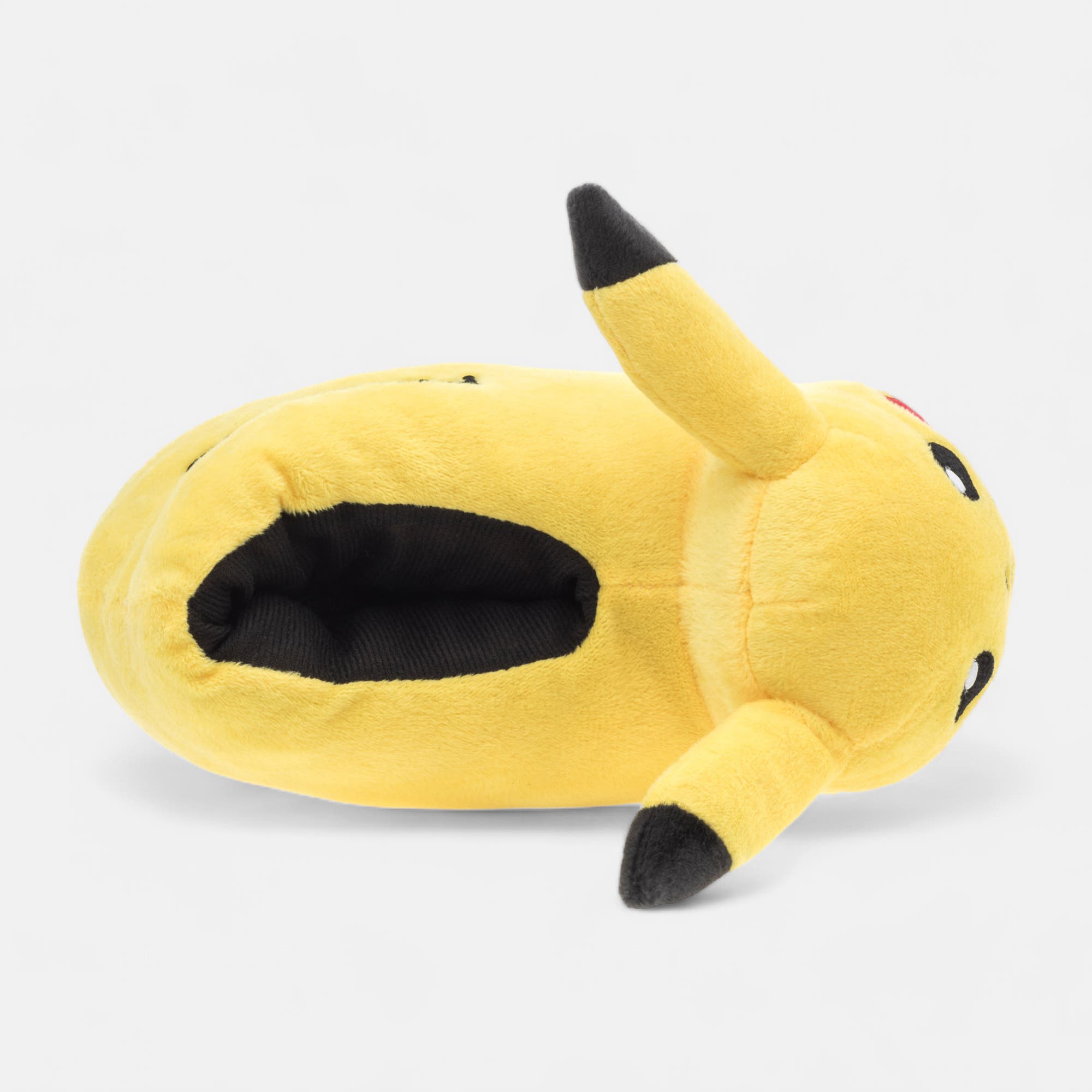 Pantoufles peluche Garçon jaune