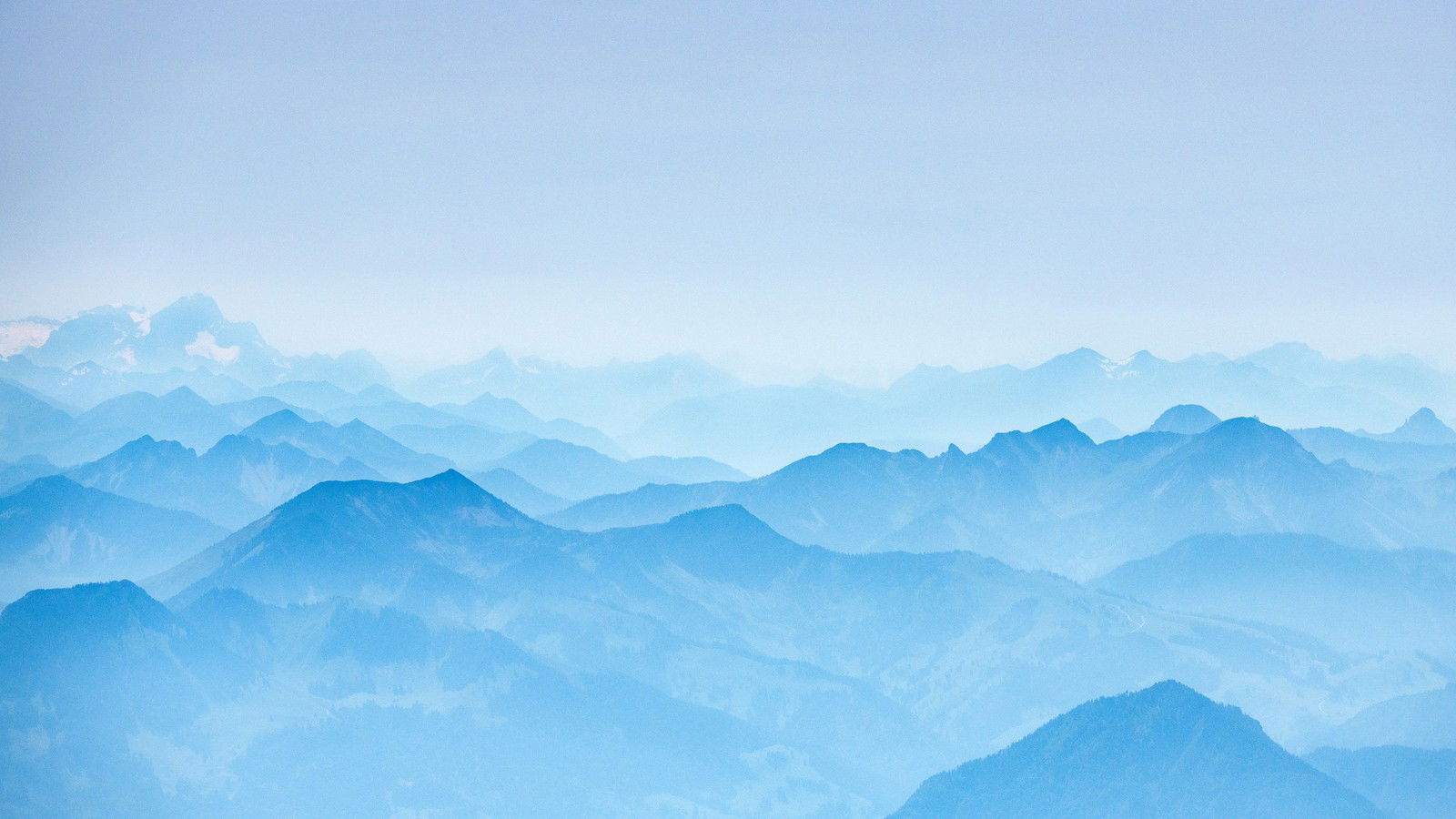 Bergwellen V by Daniel Reiter - Limited Edition. Edition of: 150. Signed.