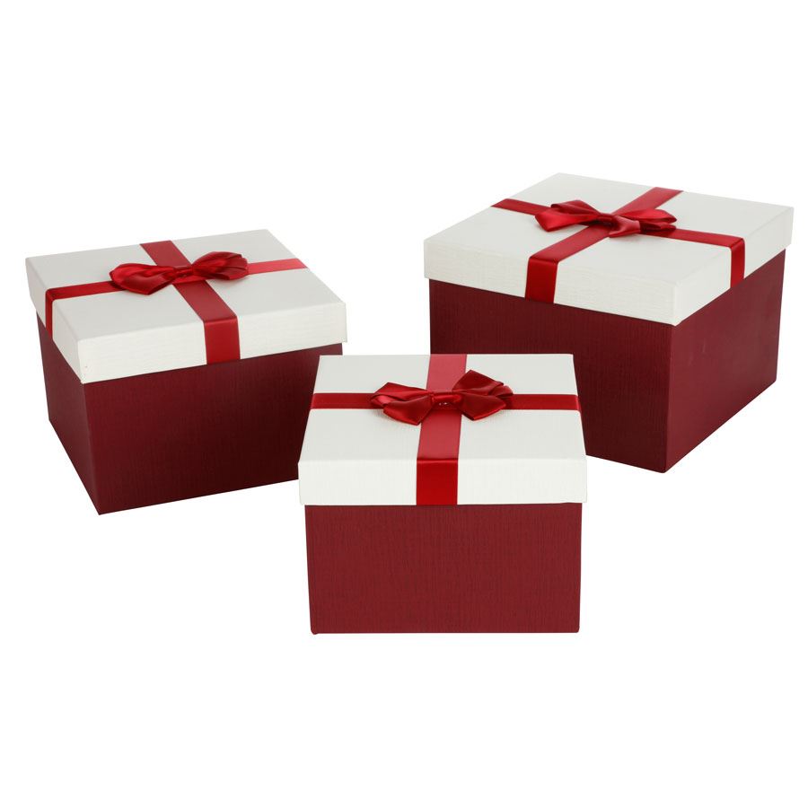 3-teiliges Set Geschenkboxen