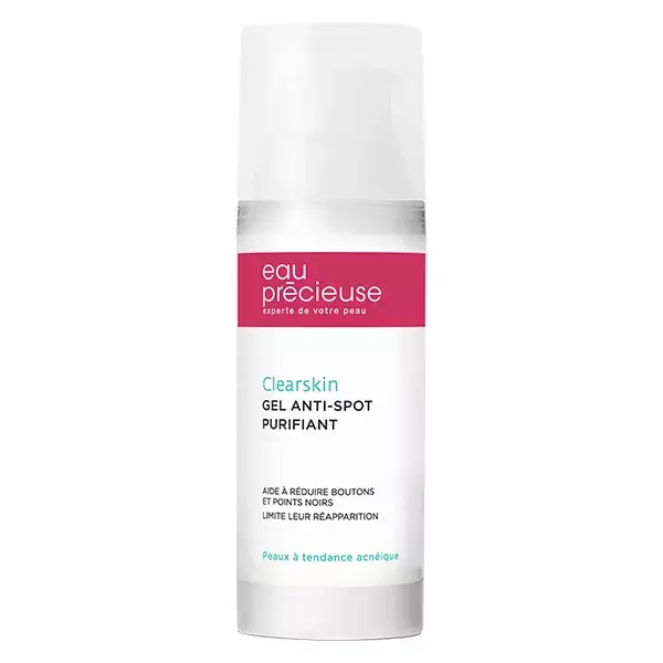 Eau Précieuse Gel Facial Purificante Anti-Imperfeições 2 em 1 Cuidados com a Pele 50ml