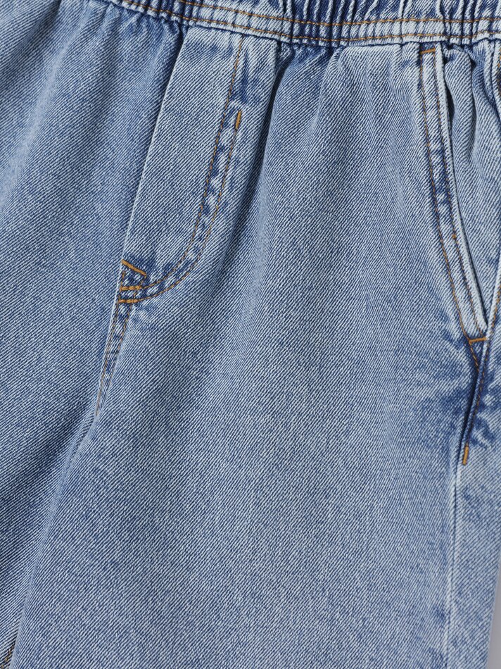 Bermuda jogger jeans - Indigo