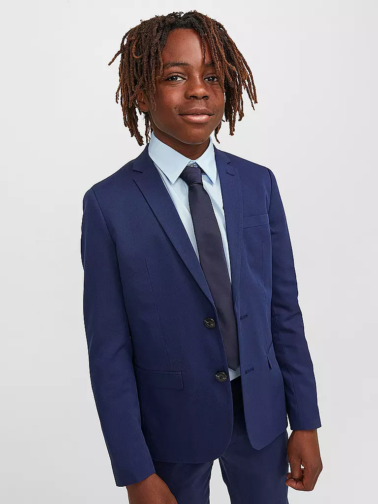 JACK & JONES Jungen Krawatte JACSOLID dunkelblau