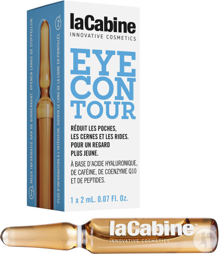 LaCabine Eye Contour Soin Yeux Contre Poches Cernes Et Rides Toutes Peaux Ampoule 1x2ml