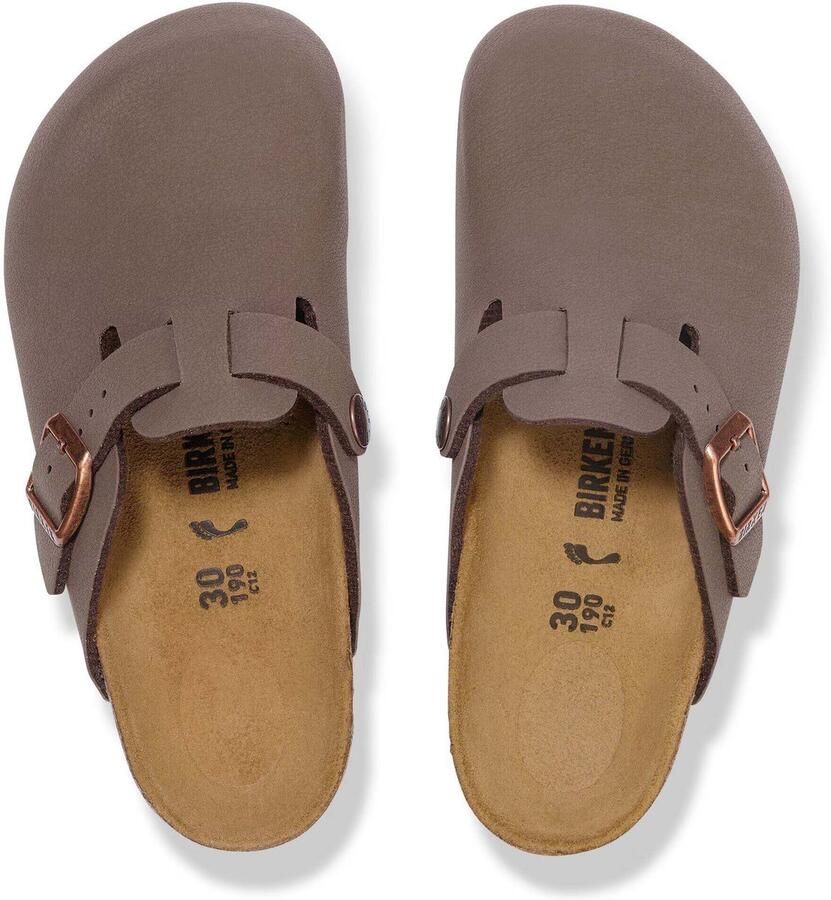 Birkenstock Slippers Boston Kids Birkibuc Fashion Wear Kinderen