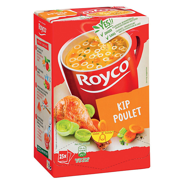 25 sachets Soupe Royco Poulet