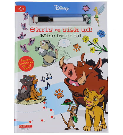 Karrusel Forlag Opgavebog - Disney - Skriv og Visk Ud - Mine F?r