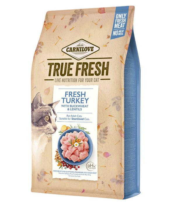 Carnilove True Fresh Trockenfutter für Katzen