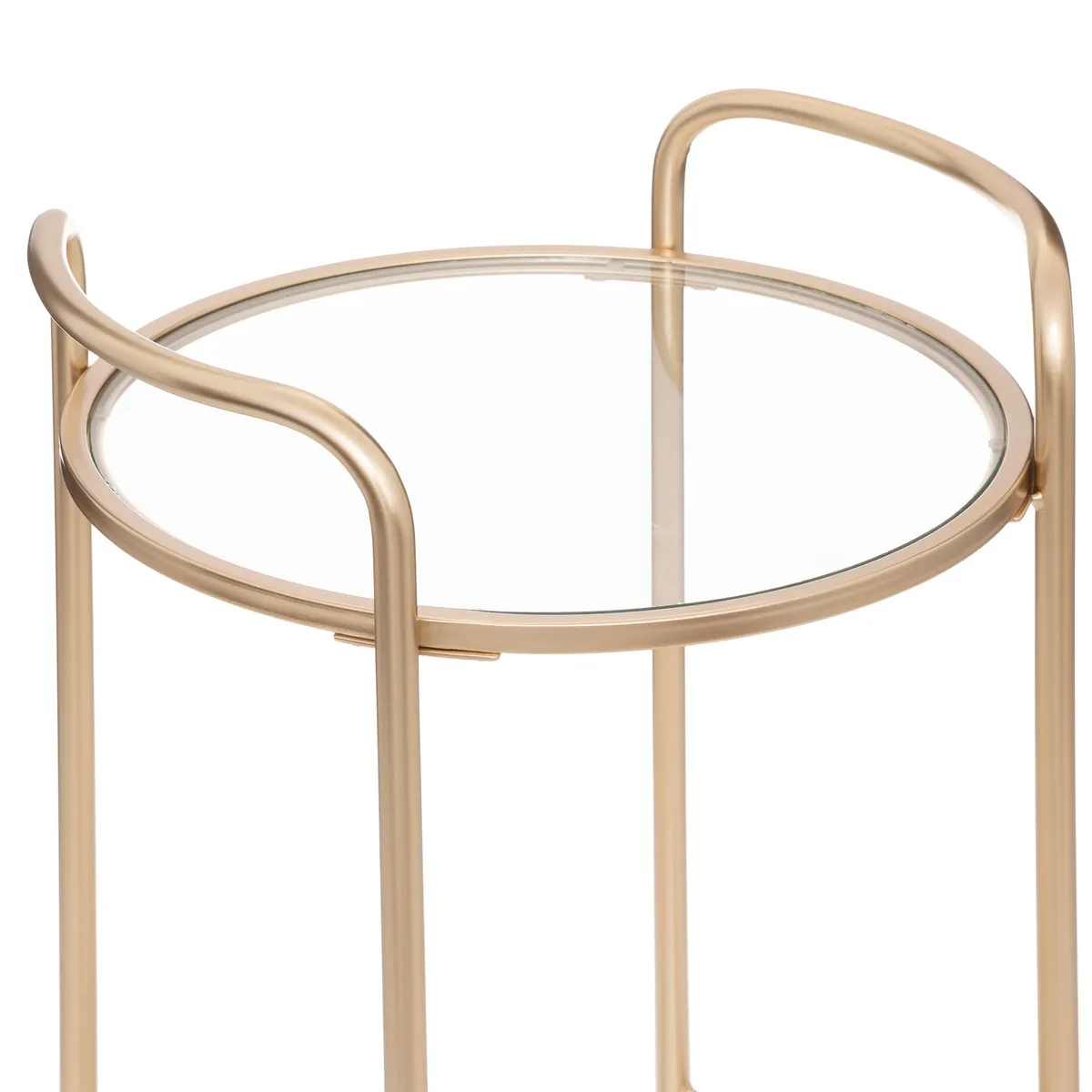 Atmosphera, Createur D'Interieur Desserte Thalia - Verre Doré