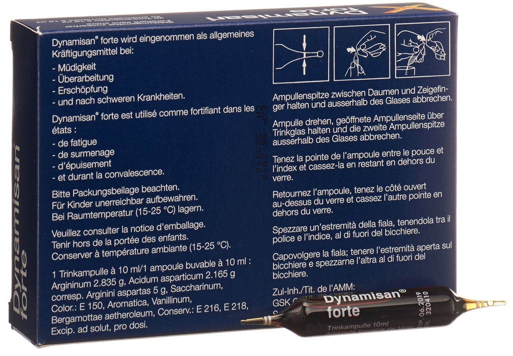 DYNAMISAN forte Trink Lös Amp 10 ml