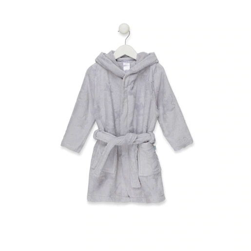 Albornoz de rizo Rus MS Gris