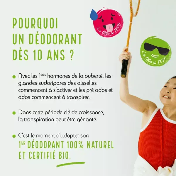 Desodorante Infantil Orgânico de Flor de Laranjeira Poupina 50ml