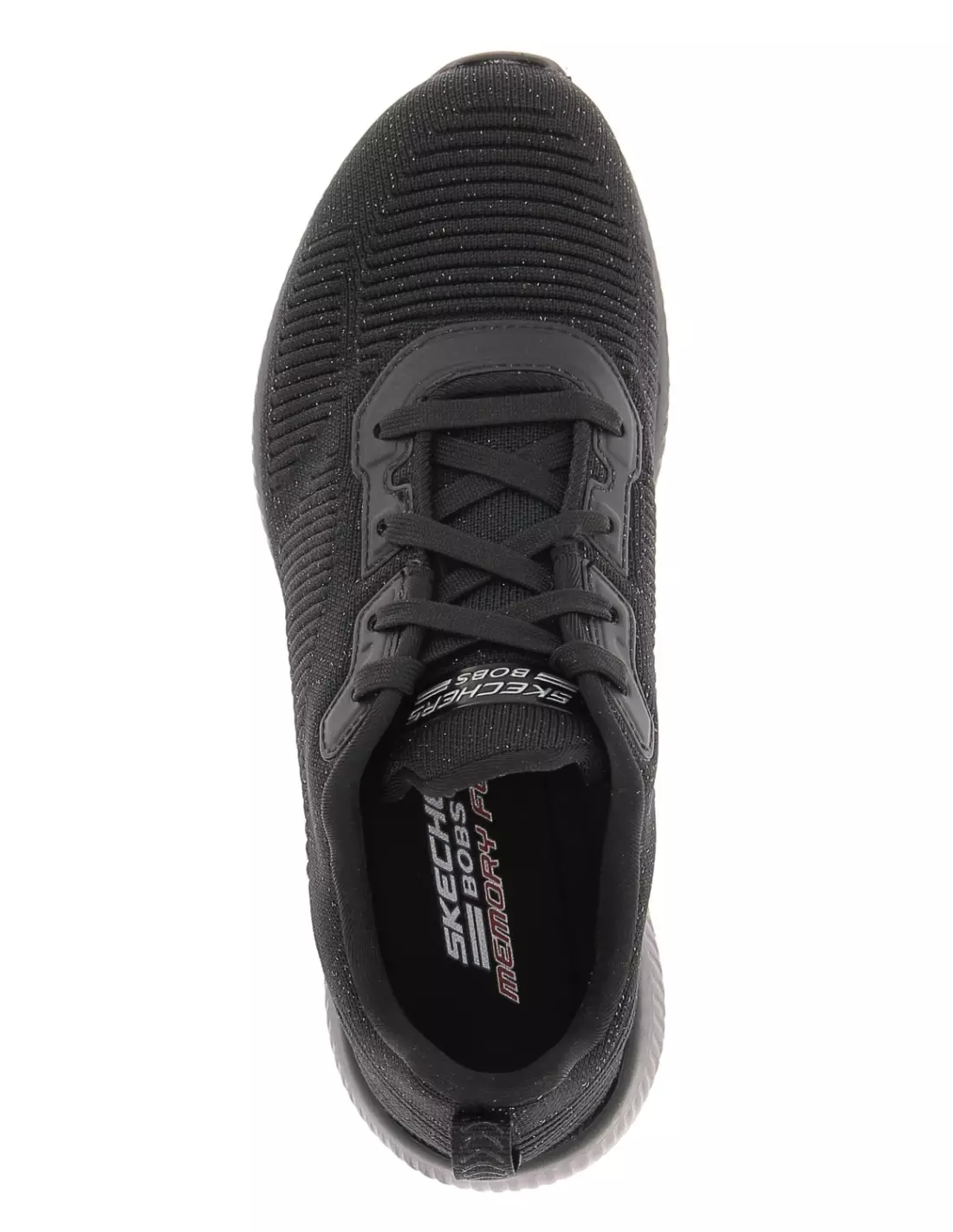 SKECHERS BOBS SPORT SQUAD TOTAL - Baskets BLANKANDSILVER